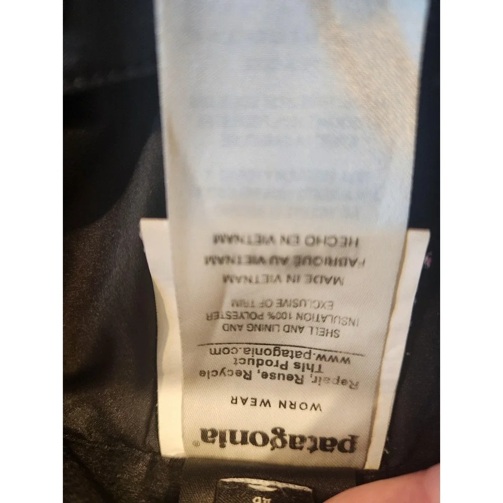 Patagonia Ski Pants Kids Size 7-8 Gray H2No Waterproof Insulated Snow STY68490